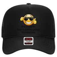 Funny Weird Joke Hilarious Sarcastic Gross Poop Meme Humor Hat