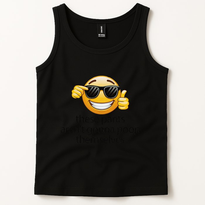 Funny Weird Joke Hilarious Sarcastic Gross Poop Meme Humor Tank Top