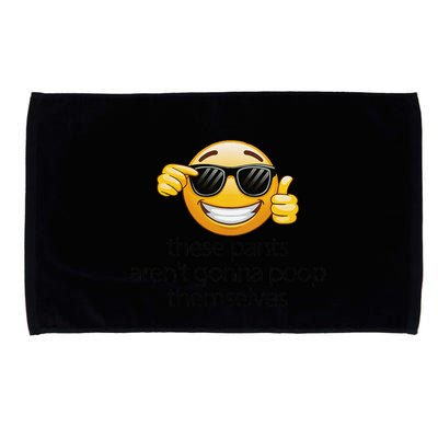 Funny Weird Joke Hilarious Sarcastic Gross Poop Meme Humor Microfiber Hand Towel