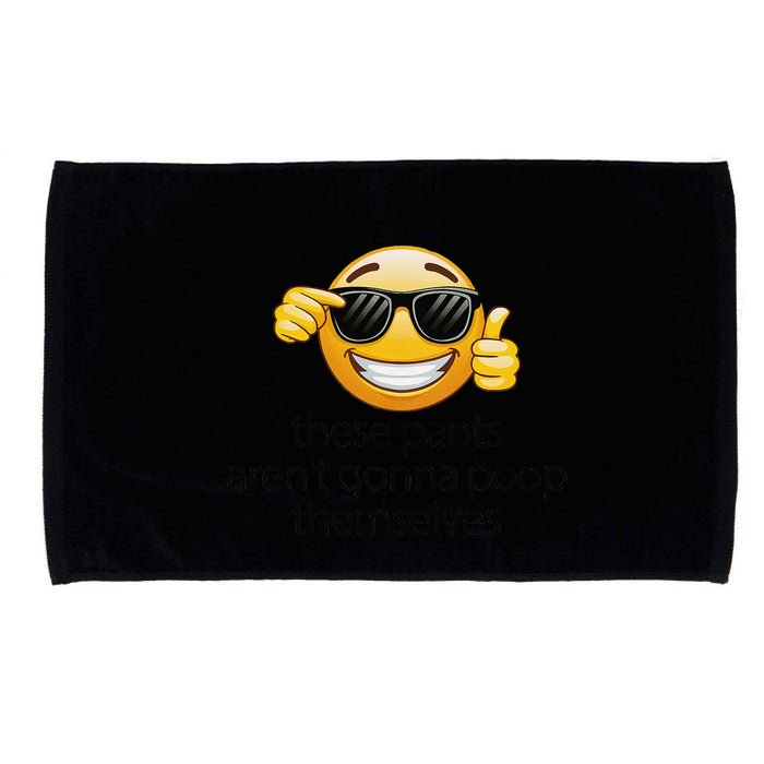Funny Weird Joke Hilarious Sarcastic Gross Poop Meme Humor Microfiber Hand Towel