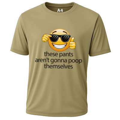 Funny Weird Joke Hilarious Sarcastic Gross Poop Meme Humor Performance Shirt