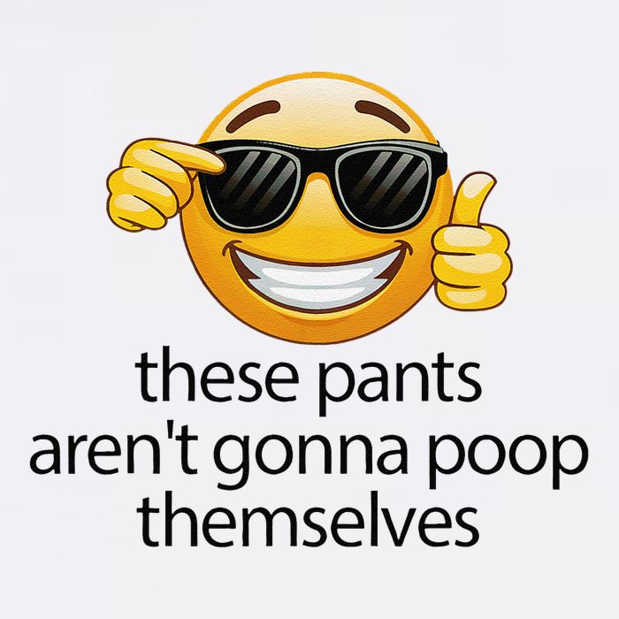 Funny Weird Joke Hilarious Sarcastic Gross Poop Meme Humor Garment-Dyed Sweatshirt