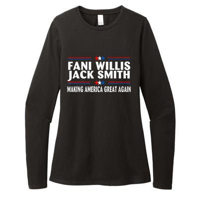 Fani WIllis Jack Smith Making America Great Again Womens CVC Long Sleeve Shirt