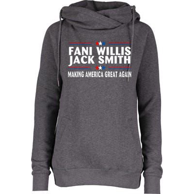 Fani WIllis Jack Smith Making America Great Again Womens Funnel Neck Pullover Hood