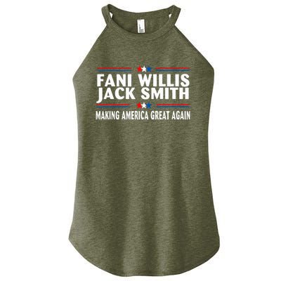 Fani WIllis Jack Smith Making America Great Again Women's Perfect Tri Rocker Tank