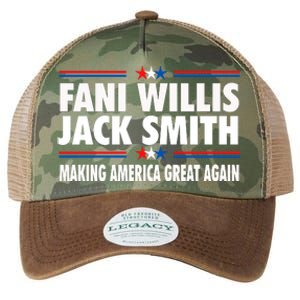 Fani WIllis Jack Smith Making America Great Again Legacy Tie Dye Trucker Hat