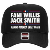 Fani WIllis Jack Smith Making America Great Again High Crown Mesh Back Trucker Hat