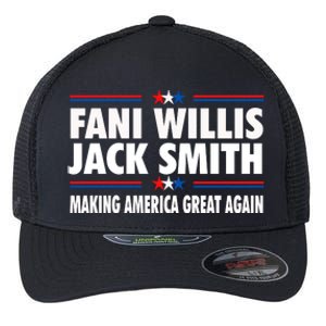 Fani WIllis Jack Smith Making America Great Again Flexfit Unipanel Trucker Cap