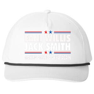 Fani WIllis Jack Smith Making America Great Again Snapback Five-Panel Rope Hat