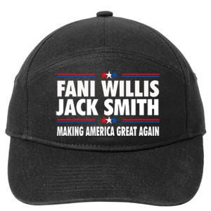 Fani WIllis Jack Smith Making America Great Again 7-Panel Snapback Hat