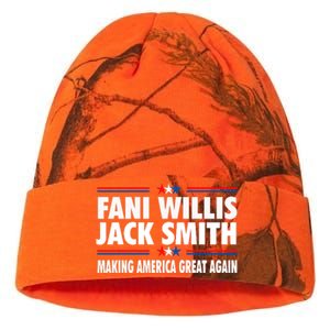 Fani WIllis Jack Smith Making America Great Again Kati Licensed 12" Camo Beanie