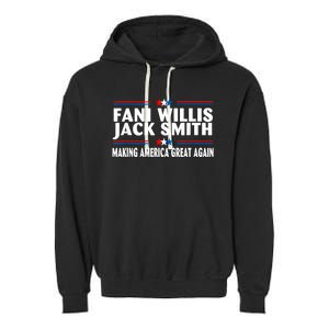 Fani WIllis Jack Smith Making America Great Again Garment-Dyed Fleece Hoodie