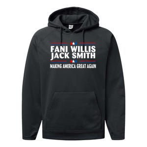 Fani WIllis Jack Smith Making America Great Again Performance Fleece Hoodie