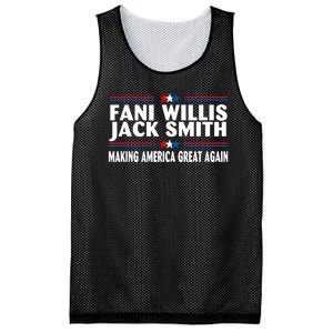 Fani WIllis Jack Smith Making America Great Again Mesh Reversible Basketball Jersey Tank