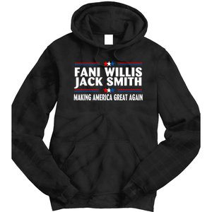 Fani WIllis Jack Smith Making America Great Again Tie Dye Hoodie