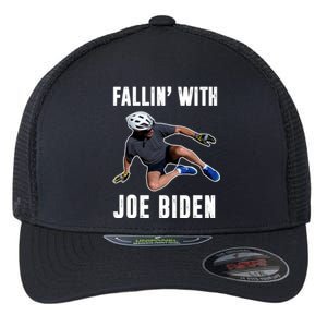 Fallin With Joe Biden Funny Bicycle Flexfit Unipanel Trucker Cap