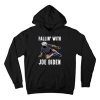 Fallin With Joe Biden Funny Bicycle Hoodie