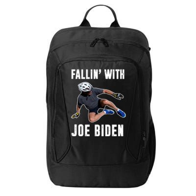 Fallin With Joe Biden Funny Bicycle City Backpack