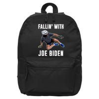 Fallin With Joe Biden Funny Bicycle 16 in Basic Backpack