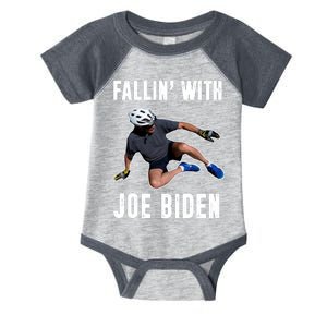 Fallin With Joe Biden Funny Bicycle Infant Baby Jersey Bodysuit