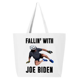 Fallin With Joe Biden Funny Bicycle 25L Jumbo Tote