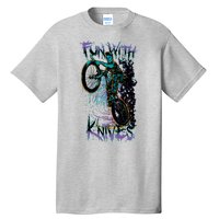 Fun With Knives Bike Trickster Rider Tall T-Shirt