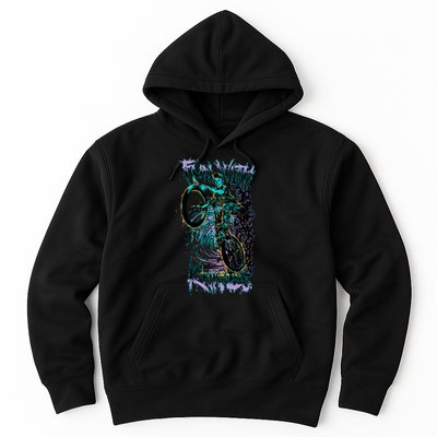 Fun With Knives Bike Trickster Rider Hoodie
