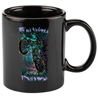 Fun With Knives Bike Trickster Rider 11oz C Handle Ceramic Mug