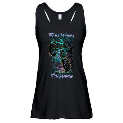 Fun With Knives Bike Trickster Rider Ladies Essential Flowy Tank