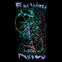 Fun With Knives Bike Trickster Rider Flatbill Hat
