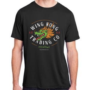 Funny Wing Kong Trading Co Adult ChromaSoft Performance T-Shirt