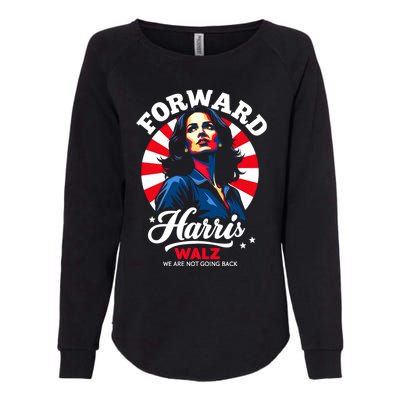 Forward With Kamala Harris Walz Political Campaign Gift Womens California Wash Sweatshirt