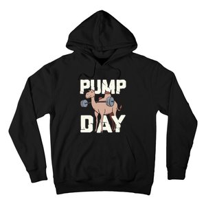 Funny Weight Lifting Hump Day Camel Fitness Humor Hoodie