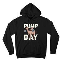 Funny Weight Lifting Hump Day Camel Fitness Humor Tall Hoodie