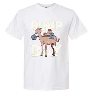 Funny Weight Lifting Hump Day Camel Fitness Humor Garment-Dyed Heavyweight T-Shirt