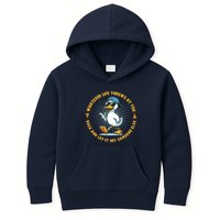 Funny Whatever Life Throws At You Duck And Let Hit Someone Else  Kids Hoodie