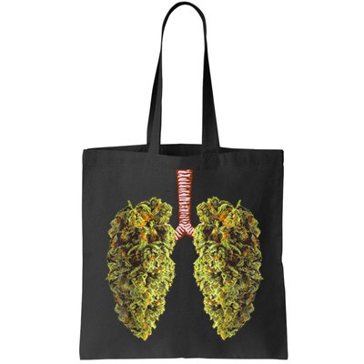 Funny Weed Lung Marijuana Bud THC Lung TShirt Bag