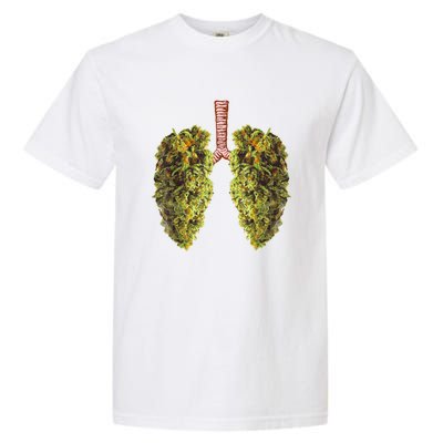 Funny Weed Lung Marijuana Bud THC Lung TShirt Garment-Dyed Heavyweight T-Shirt