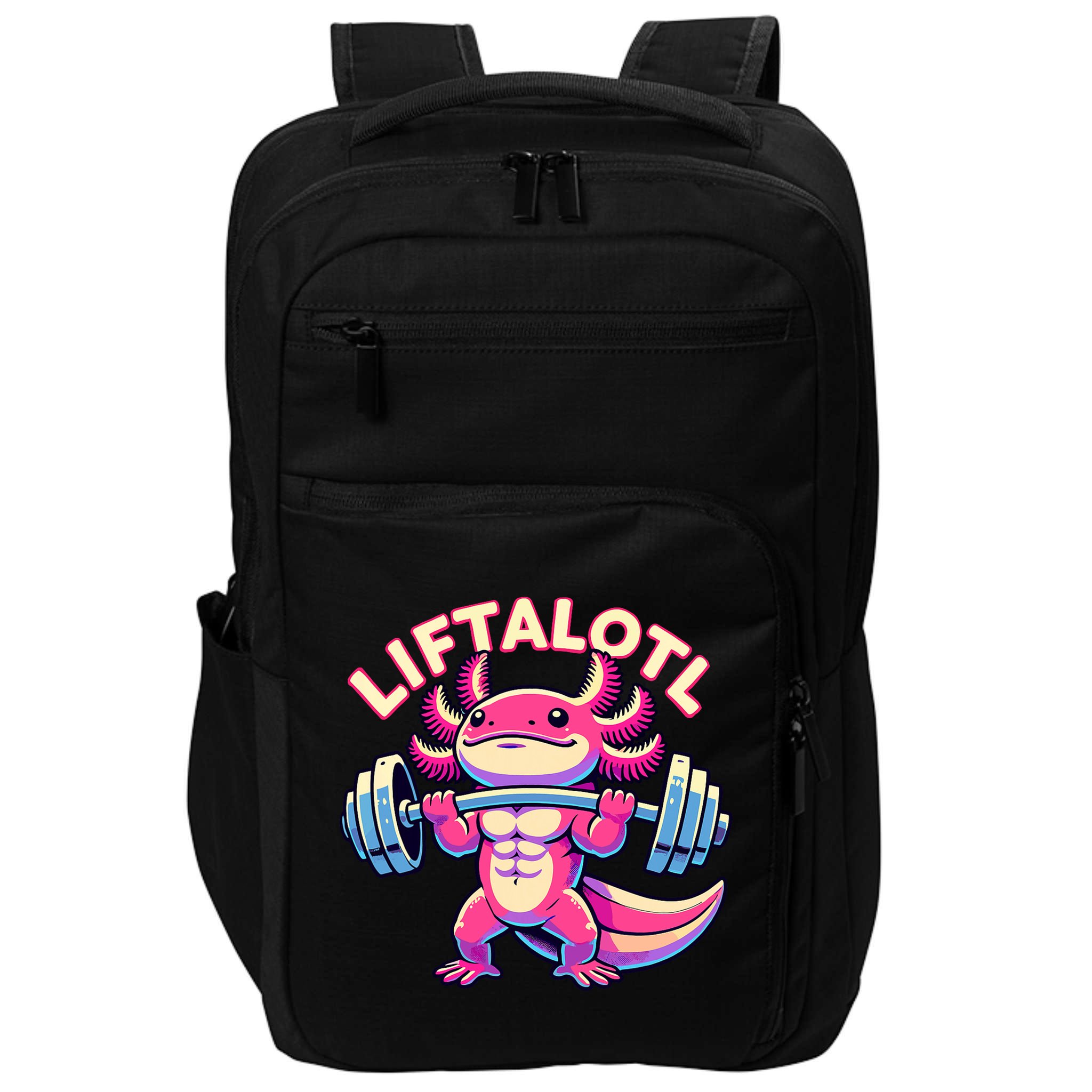 Fitness, Weight Lifting Training, Workout, Axolotl LIFTALOTL Impact Tech Backpack
