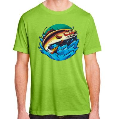 Fishing Worm Lake Adult ChromaSoft Performance T-Shirt