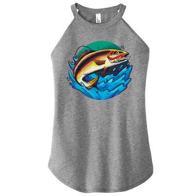 Fishing Worm Lake Women's Perfect Tri Rocker Tank