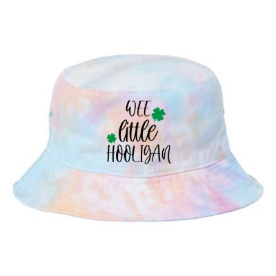 Funny Wee Little Hooligan St Patrick’s Day Funny Gift Tie Dye Newport Bucket Hat