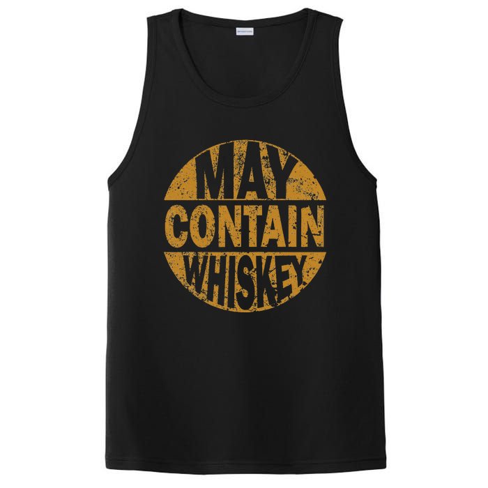 Funny Whiskey Lovers Gift May Contain Whiskey PosiCharge Competitor Tank