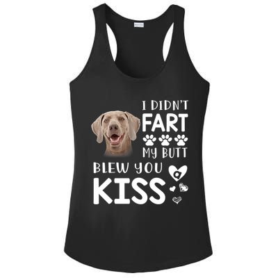 Funny Weimaraner Mom Dad Dog Lovers Gift Ladies PosiCharge Competitor Racerback Tank