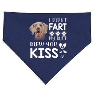 Funny Weimaraner Mom Dad Dog Lovers Gift USA-Made Doggie Bandana