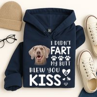 Funny Weimaraner Mom Dad Dog Lovers Gift Hoodie