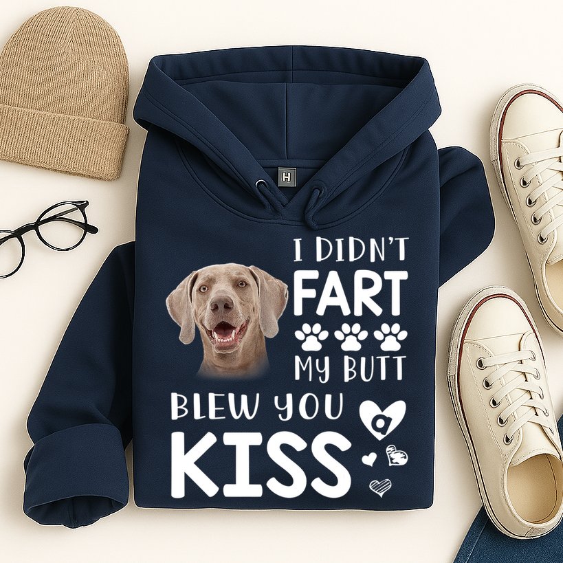 Funny Weimaraner Mom Dad Dog Lovers Gift Hoodie