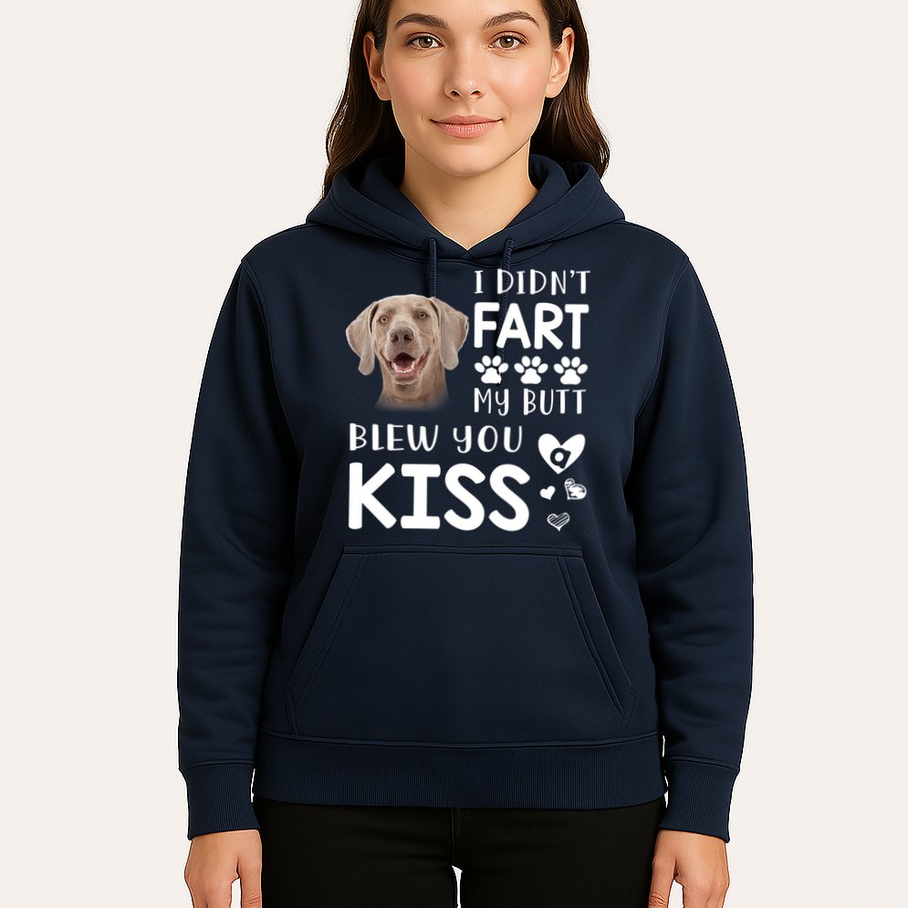 Funny Weimaraner Mom Dad Dog Lovers Gift Hoodie
