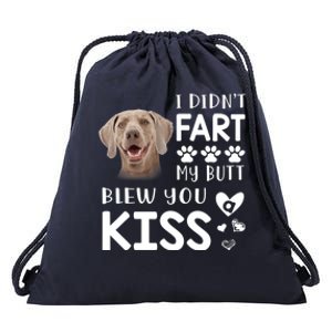 Funny Weimaraner Mom Dad Dog Lovers Gift Drawstring Bag