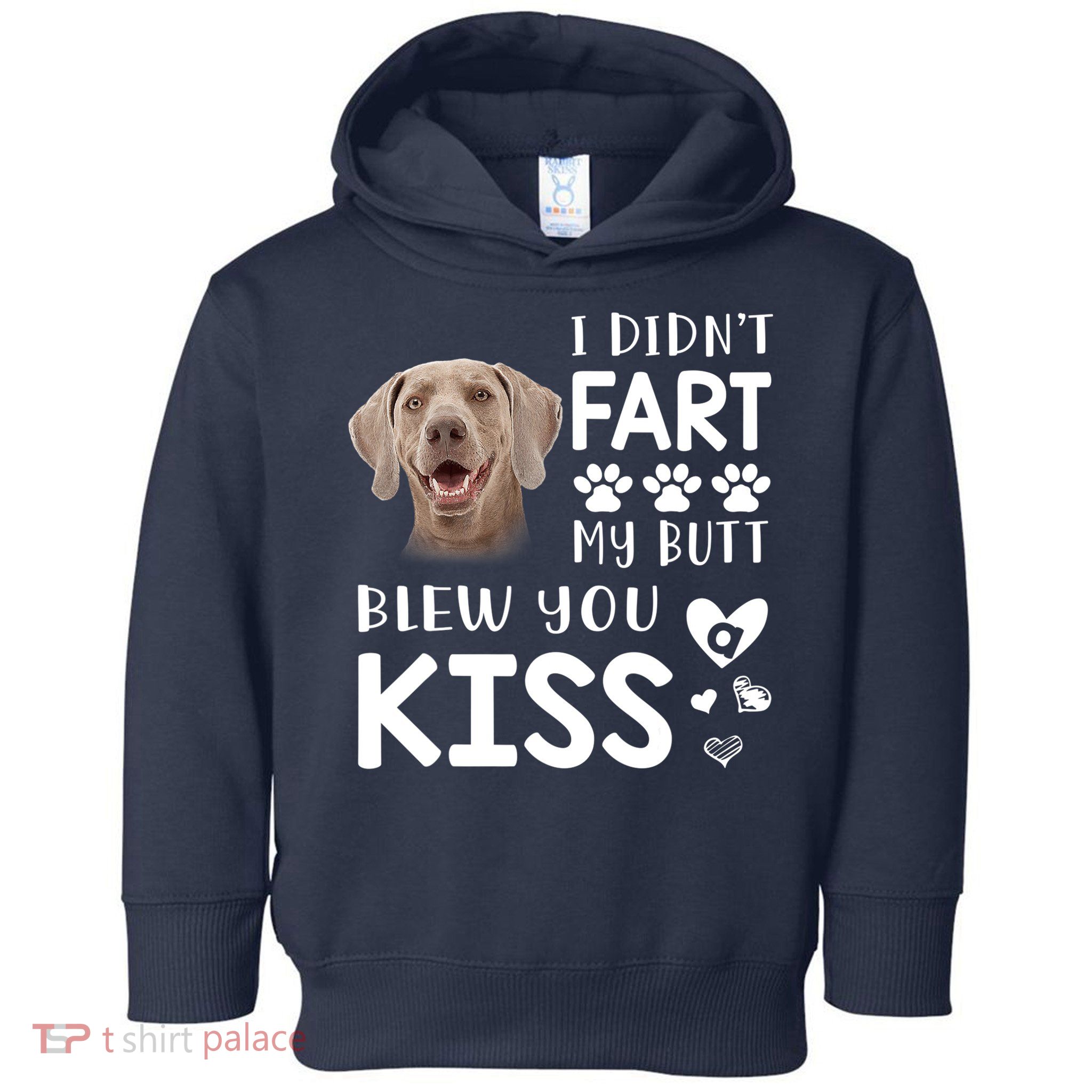 Funny Weimaraner Mom Dad Dog Lovers Gift Toddler Hoodie